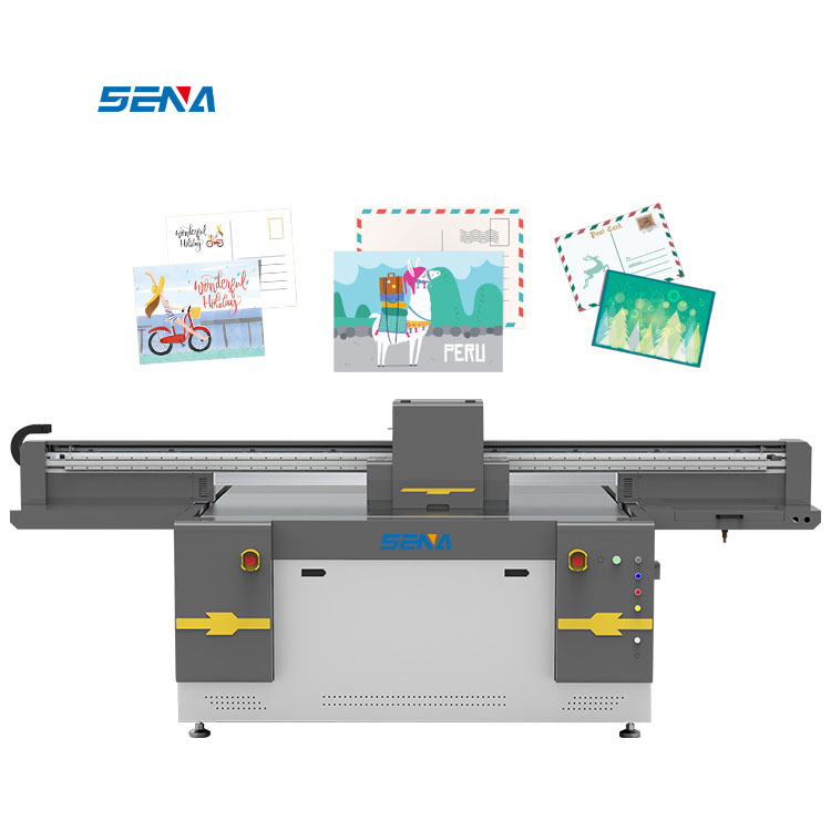 160*100Cm Printer Flatbed UV Format Besar Digital Kecepatan Cepat Ukuran CMYK + Pernis untuk Pencetakan DIY pada Kaca Metalik