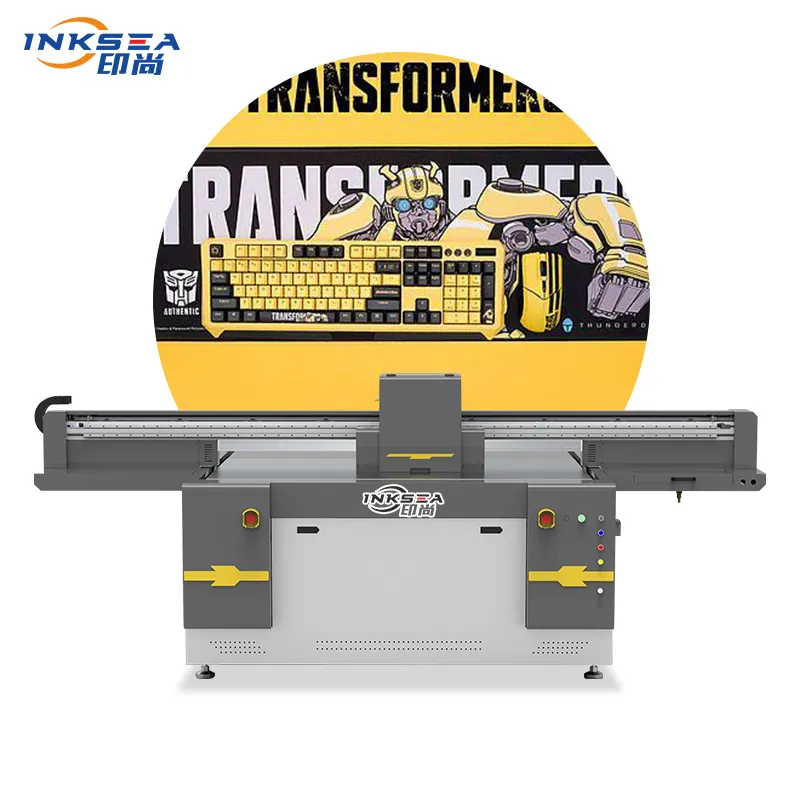 1610 Harga Kejutan Format Besar Printer Flatbed Uv Pelangi Mesin Cetak Kaca Akrilik Printer Inkjet