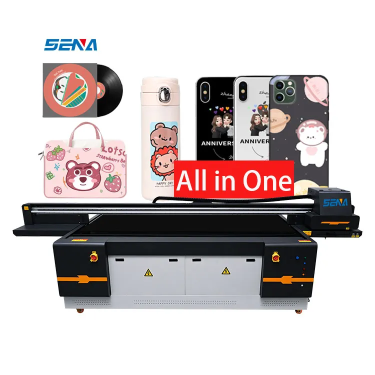 2.5*1.3m Large Format UV Inkjet Flatbed Printer Machine