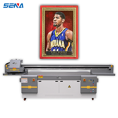 2.5*1.3m large format UV printer Price Ricoh GEN6 print head with varnish for mobile phone case acrylic glass plastic