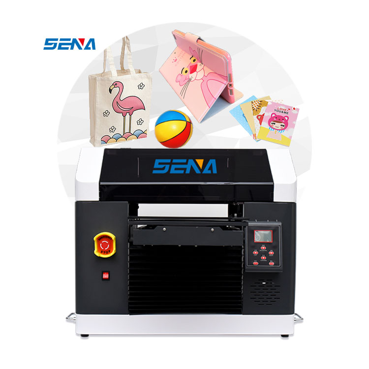 2024 New Update 30*45cm Mini 3D Small Business A3 Size UV Inkjet Flatbed Printer with Self-adhesive Labels Cup Wrap Sticker