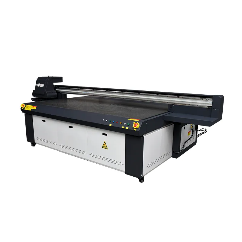 250*130cm Format Besar Ricoh Printhead Uv Inkjet Flatbed Printer Untuk Kotak