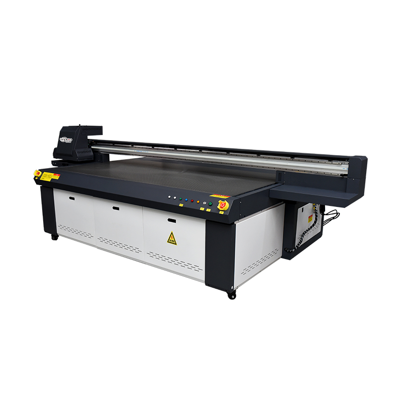 Hot UV printer Large size 2513 UV flatbed printer CMYKW+ varnish for glass metal advertising posters plastic A0 A1 large format
