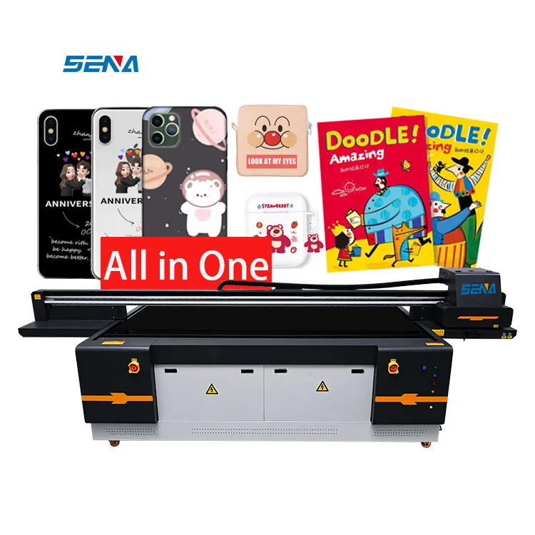 2513 Bisnis Periklanan Printer Flatbed Inkjet UV 3D Format Besar untuk Berbagai Penanganan Material dan Aplikasi Dekoratif