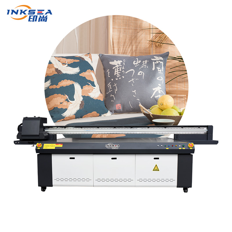 2513 UV Flatbed Printer Kecepatan Tinggi UV Printer Inkjet Dual Epson I3200 Nozzle untuk Karton Akrilik PVC
