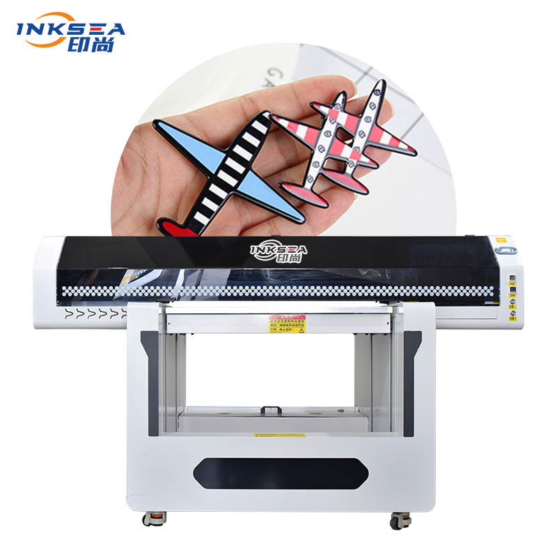 गुणवत्ता प्रमाणित फोन केस आईडी कार्ड प्लास्टिक शीट प्रिंटिंग मशीन 9060 यूवी फ्लैटबेड प्रिंटर