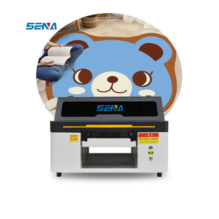 30*45cm 3D UV Dtf Flatbed Printer Inkjet Printing Machine Heat Press Printer Digital For PVC Glass Wood Acrylic Box Phone Case