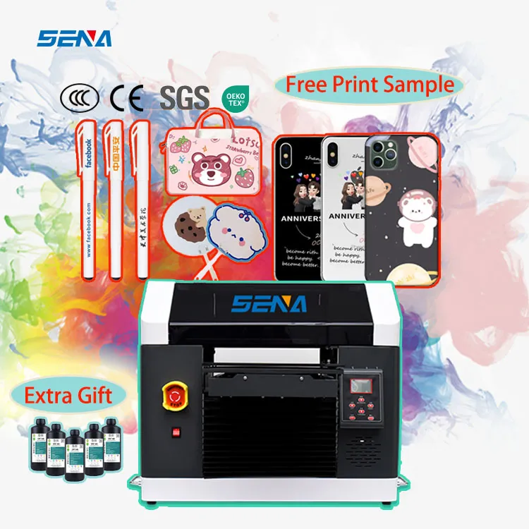 30*45cm A3 A4 UV Flatbed Inkjet Printer