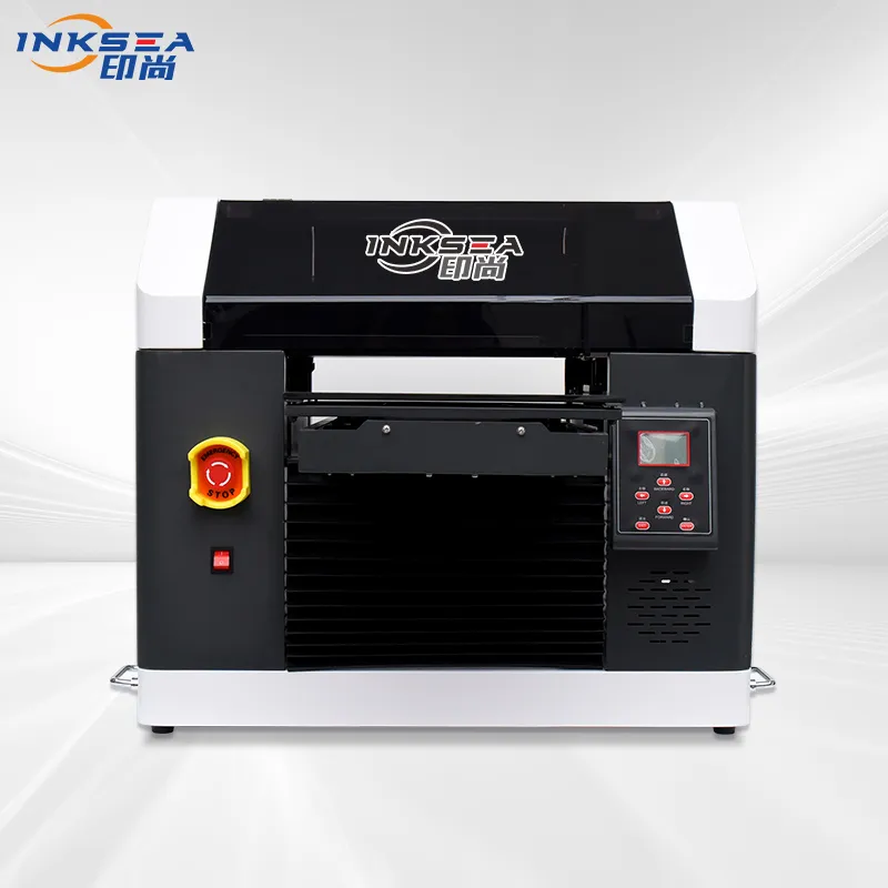 30*45CM Small size Uv printer for glass wood PVC leather digital inkjet small format flat T-shirt inkjet machine