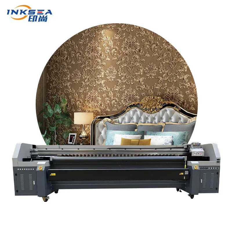 3200 wide format wall paper printer printing machine china factory