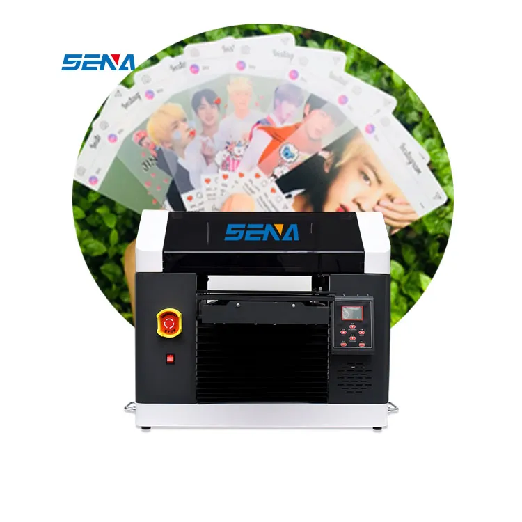 Printer Flatbed Inkjet UV 3D Mini Digital 3045 A3 Dtf Pengoperasian Sangat Stabil Bahan Casing Ponsel Pvc Printer Uv Flatbed Digital