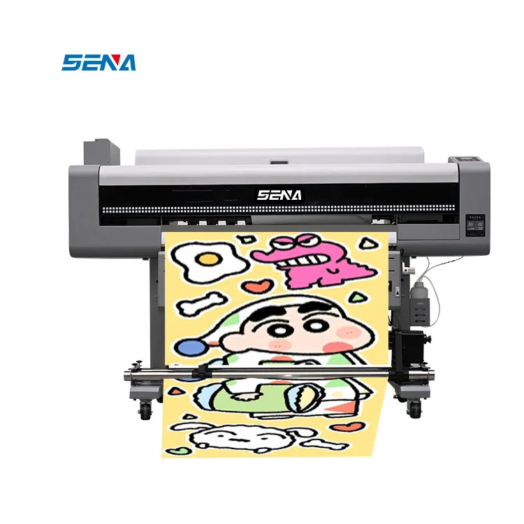 3D Wallpaper Eco-Solvent Eco-Friendly Water-Based Ink Wide Format Printer 1.8m UV Printing Machine with Drawing Stickers