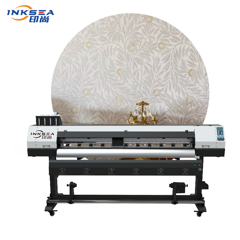 3D wallpaper fabric wide-format printer Inkjet printer with Epson i3200 nozzle eco solvent 1800mm wide for fabric canvas