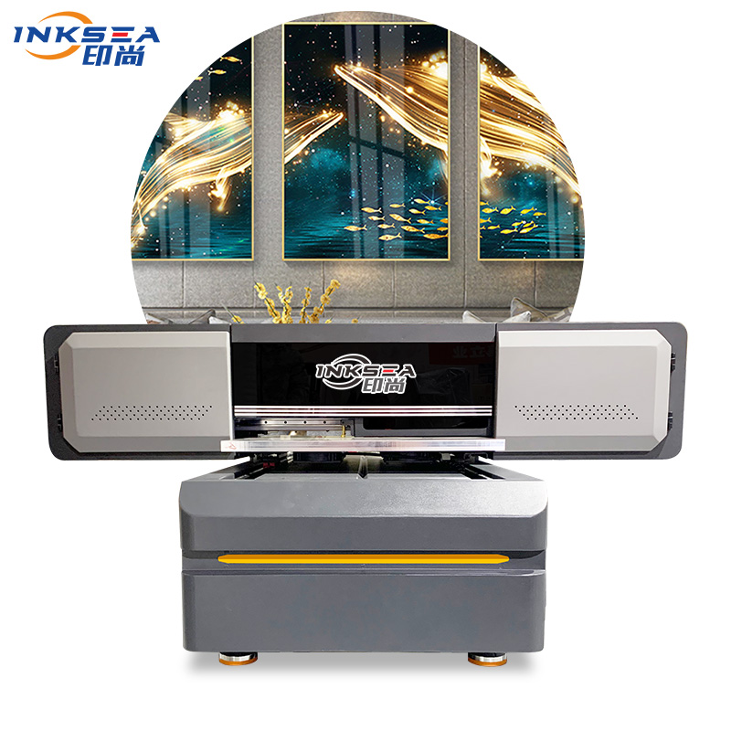 6090 High precision UV printer printing at high speed