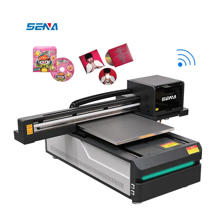 6090 UV Flatbed Printer Specially Designed for Mobile Phone Case Wood Acrylic PVC Glass Ricoh Head Export Discount Price