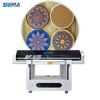 90*60CM large format digital flat UV printer CMYKW+ varnish 4 Ricoh G5i print head for acrylic wallet customization