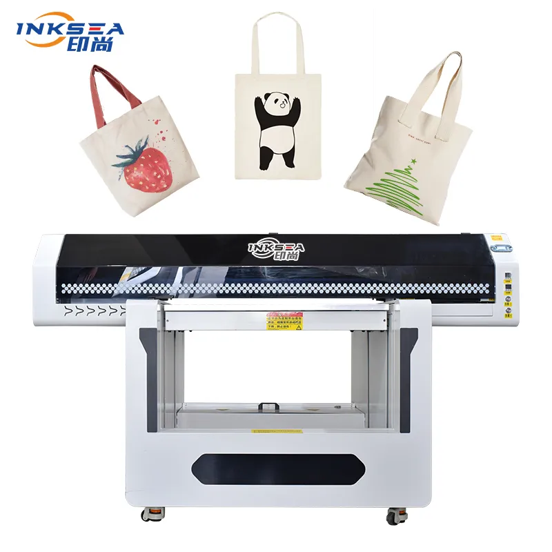 90*60CM UV printing machine sold with Epson head for high quality UV flatbed printers on PVC acrylic glass planks