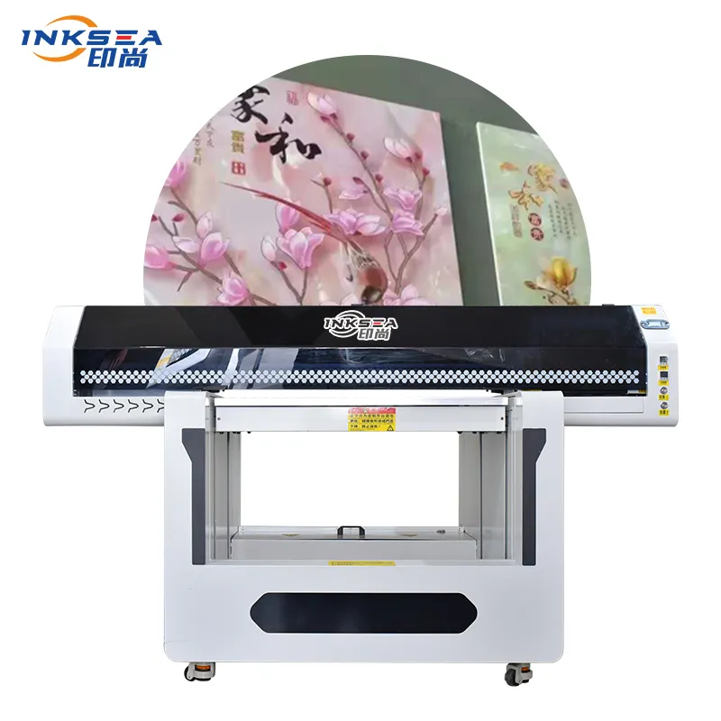 Printer berkecepatan tinggi 9060 900mm * 600mm dapat mencetak mesin cetak stiker plastik logam