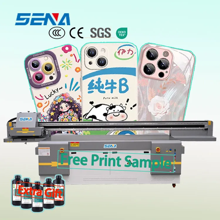 A0 A3 UV Flatbed Inkjet Printer UV Ink Customize