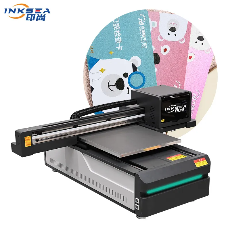 A1 A2 Ukuran 6090 UV Printer Inkjet Ricoh G5 Kepala Cetak untuk Foto Kaca Akrilik Logam Baja Tahan Karat