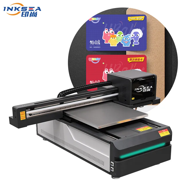 Mesin Cetak UV A1 Printer Flatbed UV Ukuran 60*90CM untuk Casing Ponsel Tutup Botol Akrilik Kaca Kayu dan Kepala Cetak I3200