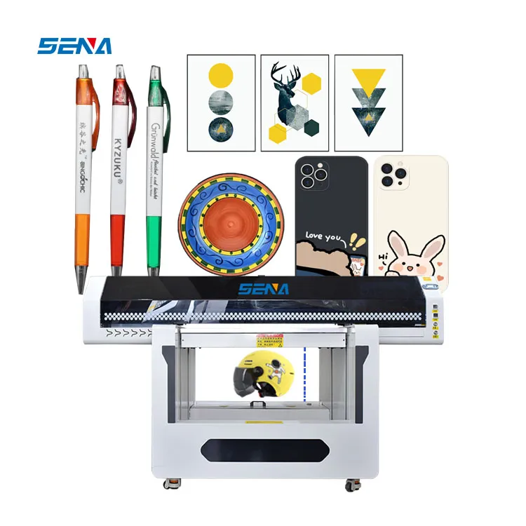 A2 A3 UV Inkjet Flatbed Printer Digital 3D