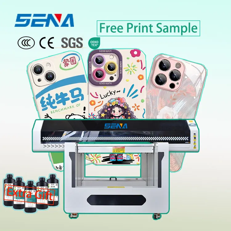 A2 Large Format UV Flatbed Inkjet Printer