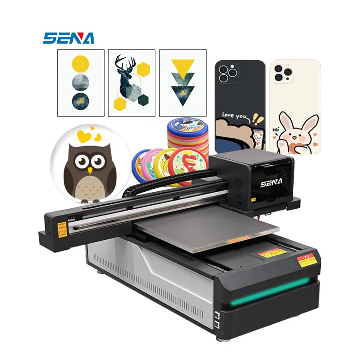 A3 A4 Mini UV Inkjet Flatbed Printer Digital Print