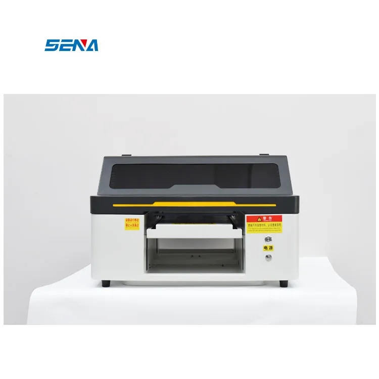 A3 A4 UV Inkjet Flatbed Printer Small Business Ideas 6 Colors