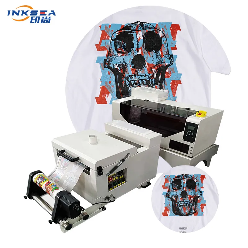 Printer Inkjet DTF A3 Printer Hoodie T-shirt Transfer Panas Printer Film dengan Kepala Cetak Epson