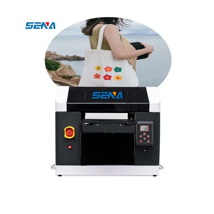 A3 Mini Small Size Inkjet Printer 3045 Flatbed UV Printer For Glass Wood Metal PVC Acrylic Industry ID Card Printing Machine