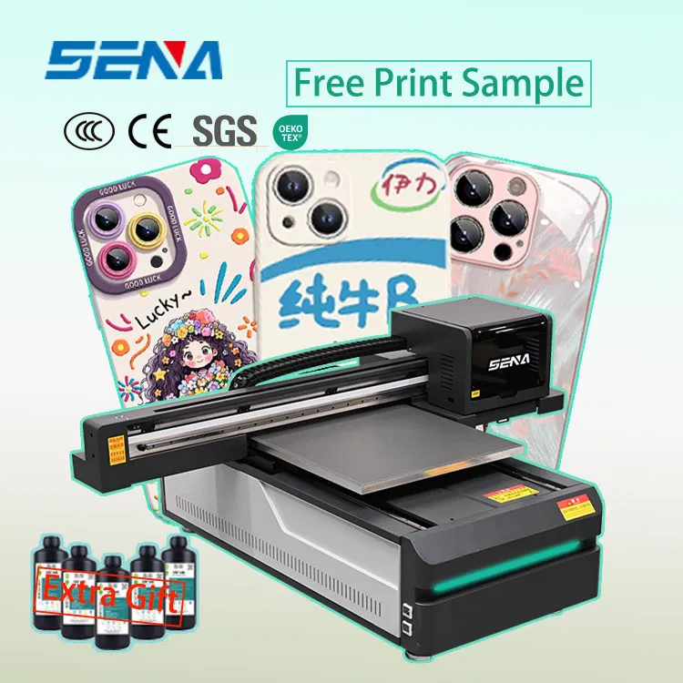 A3 UV Inkjet Flatbed Printer Machine Printing