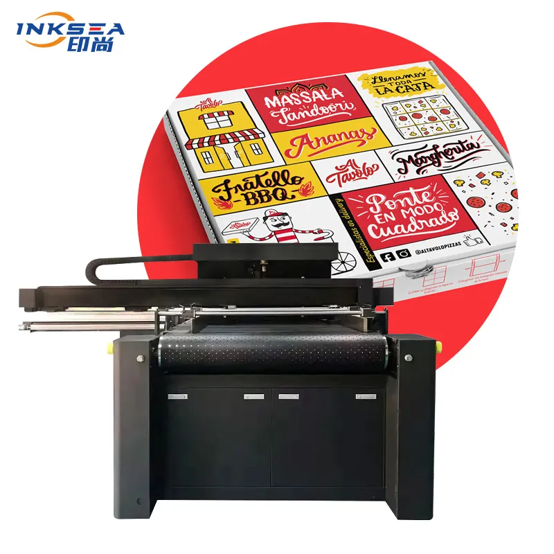 mencapai presisi tinggi tertinggi dengan keluaran 1-4 nozel printer kotak bergelombang 1200*1200 DPI