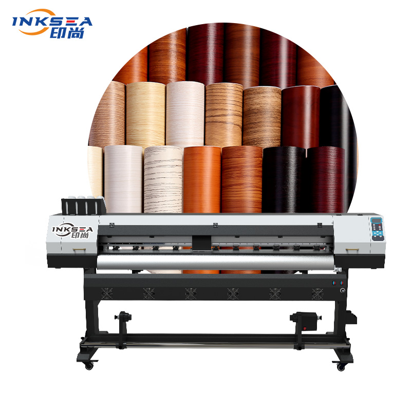 Industri Periklanan Mesin Cetak Wallpaper Format Besar Mesin Cetak Kulit Sepak Bola 1,8M Printer Inkjet Warna CMYKW