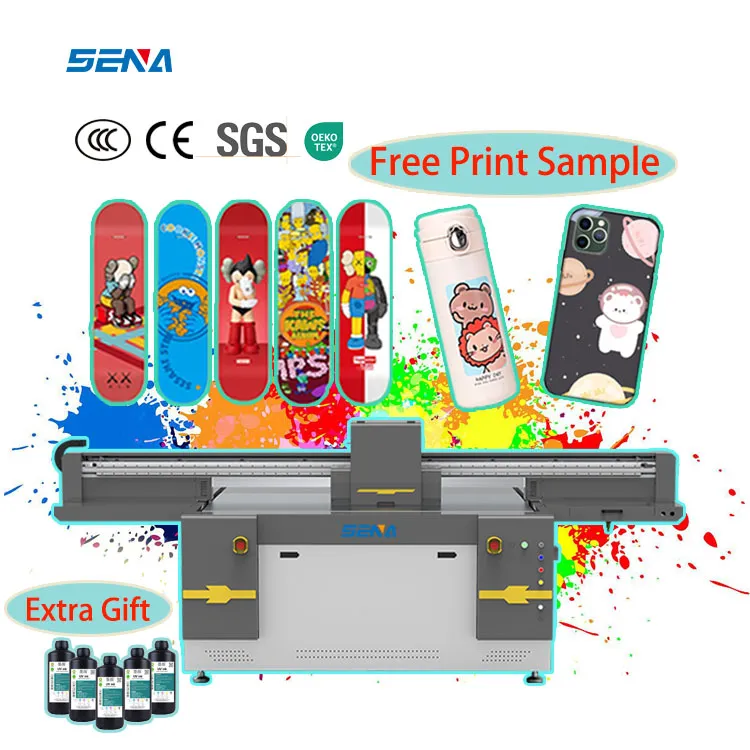 All in One UV Inkjet Flatbed Printer Machine