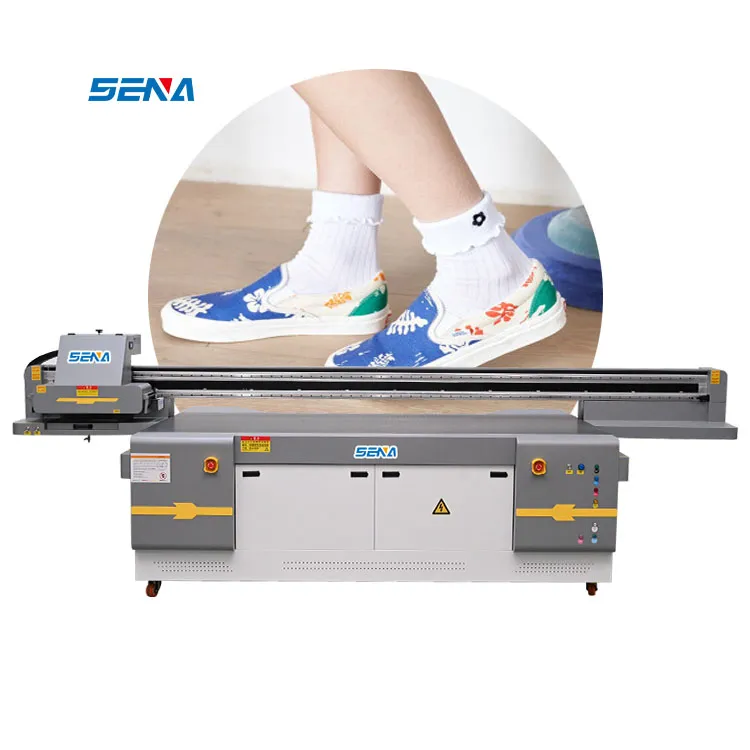 Automatic 2.5*1.3M Digital Waterproof Led Uv Flatbed Printer For Printing PVC Acrylic Ceramic Inkjet Printing Machine