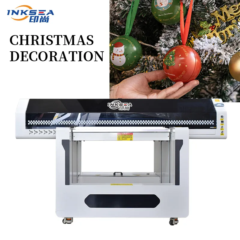 Automatic high speed UV flatbed printer Christmas gift box Ink-jet printer Multi-nozzle A2 A3 size 90*60CM size