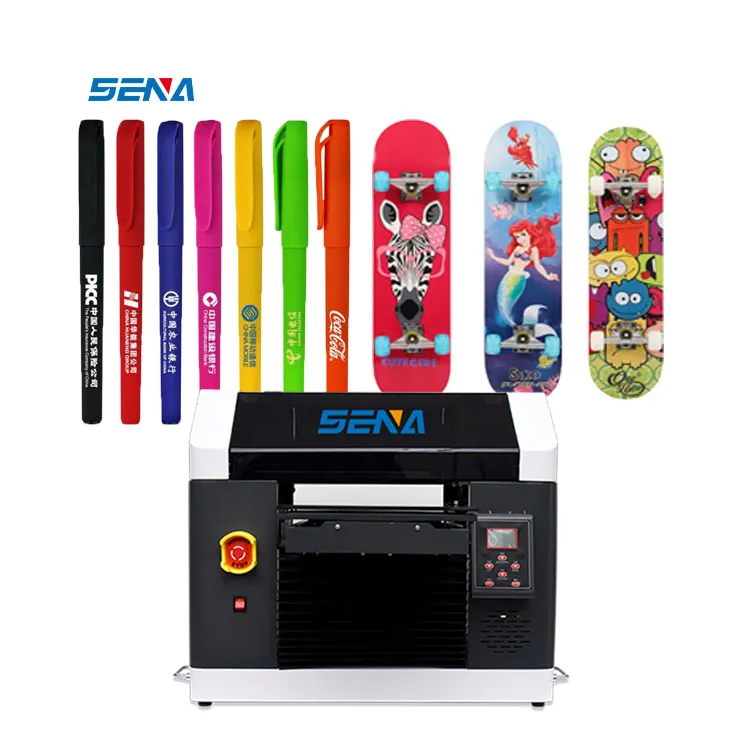 Printer Tinta All-In-One Terbaik Digital 3045 Mesin Printer Inkjet Flatbed UV Kustom untuk Casing Ponsel Kayu PVC Kanvas Stiker Kristal