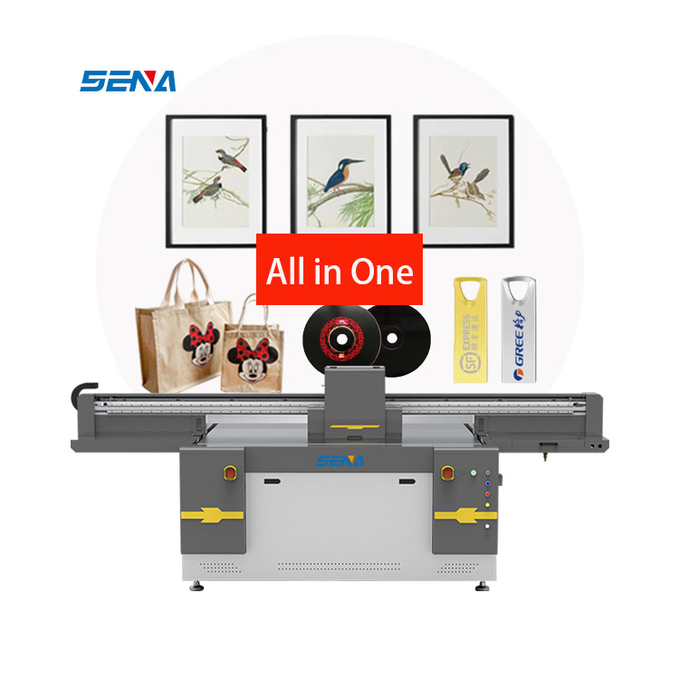 Best Factory Price Automatic Digital UV Inkjet Flatbed Printer 1600*1000mm Printing Machine for Metal Sign Glass Wood Acrylic