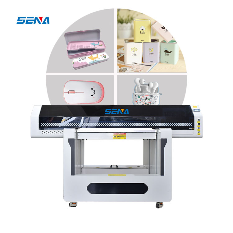 Best New Products 9060 Eco Solvent A3 3D Flatbed UV Printer Inkjet Printing Machine for Cell Phone Case Cups Bottle Plywood Sale