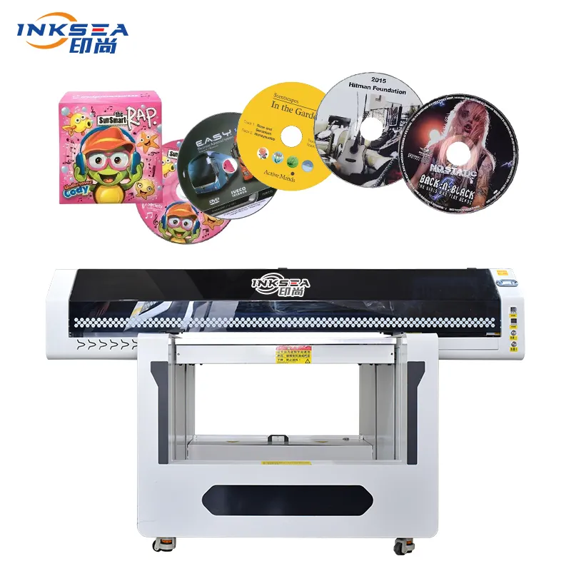 Printer Flatbed UV Terlaris 900*600Mm Printer Format Besar Multifungsi untuk Casing Ponsel Kulit Plastik Ricoh G5