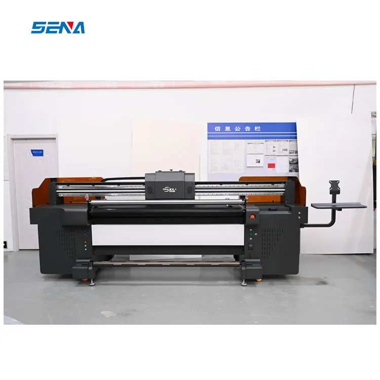 Big Size Rolling Flexible Material UV Inkjet Flatbed Printer Digital Machine