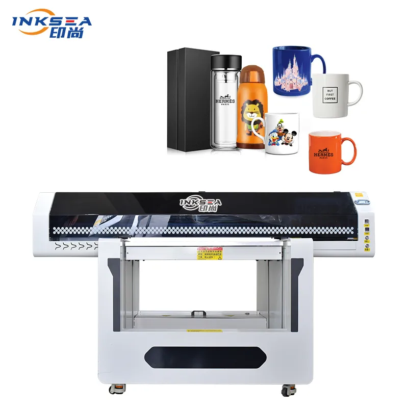 Casing Ponsel Botol Printer UV Foto Pernis Ukuran A1 + Mesin Cetak UV Warna Printer Flatbed UV 9060