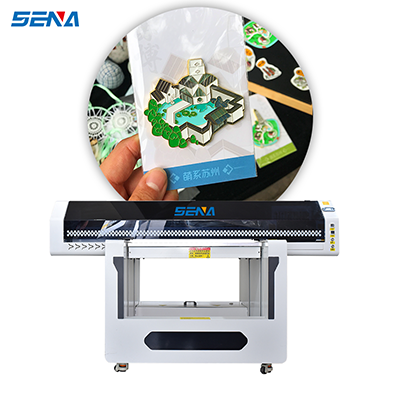 CD LOGO Custom inkjet Printer 9060 UV Flatbed printer i3200 Nozzle with varnish for acrylic bottles