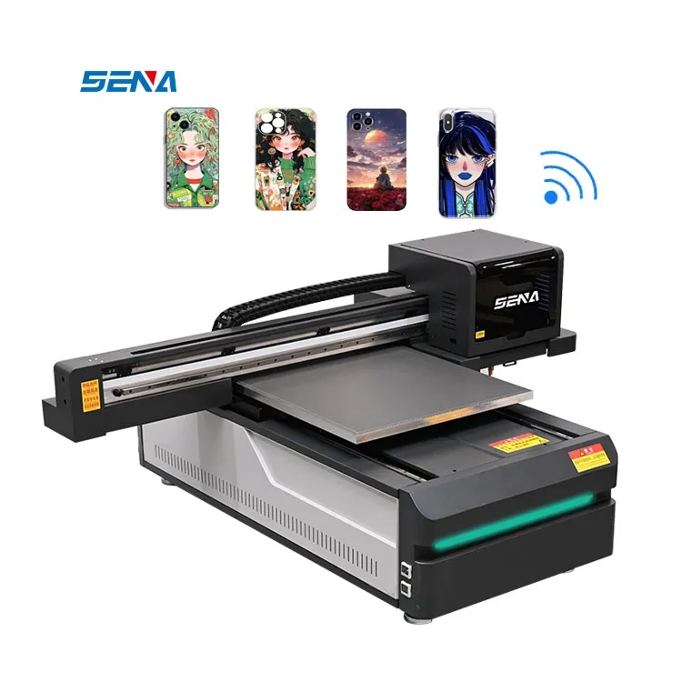 Competitive Low Digital 6090 5 ສີ Varnish flatbed a1 dtf uv printer for phone case acrylic metal