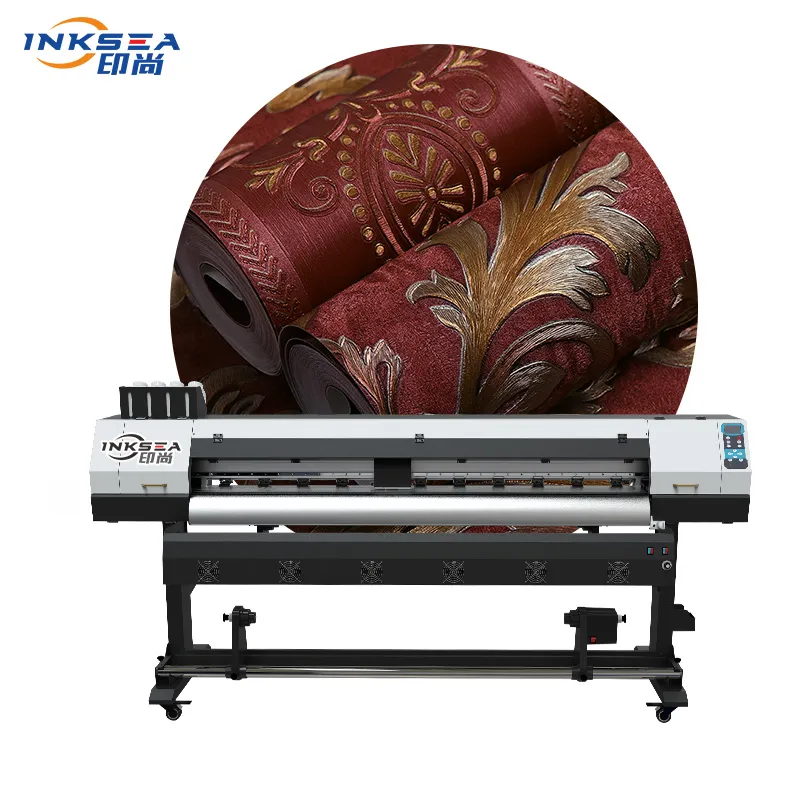 Cost-effective roll material printing machine Epson nozzle with eco-solvent skirt fabric PU nylon fabric custom pattern