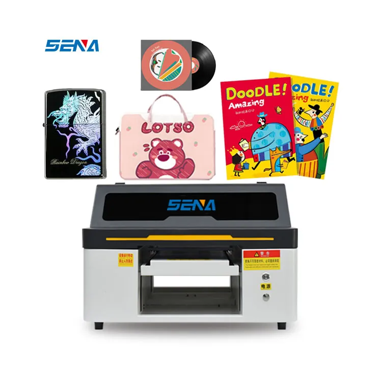 Digital 30*45cm UV Led Inkjet Flatbed Printer Machine for Small Business