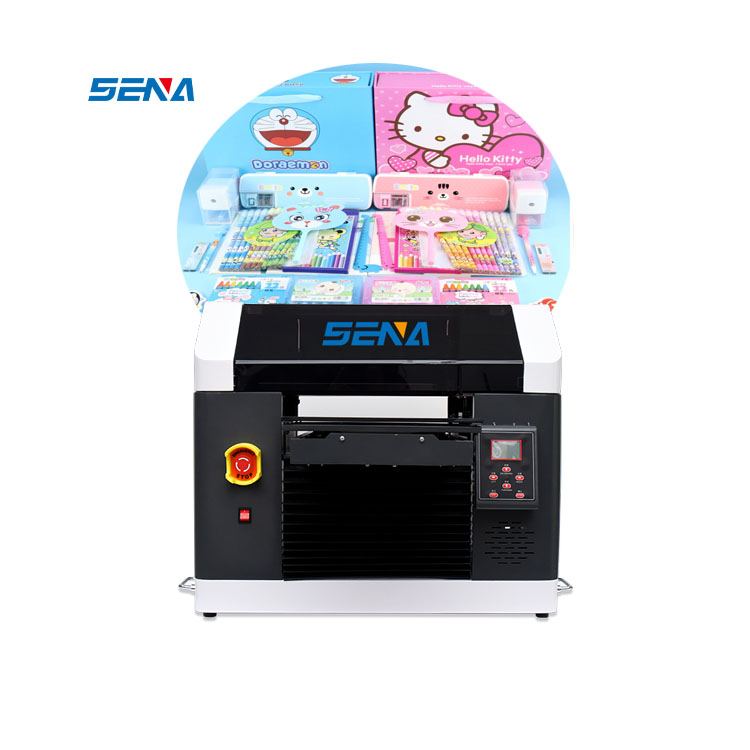 Digital High-Performance Eco Small Business 3045 Small A3 Size UV Flatbed Dtf Printer for Tile felt plastic metal fabric Label