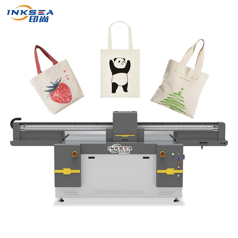 Digital uv Flatbed printer 1610 Printer uv pernis otomatis Mesin cetak multiwarna untuk silikon PVC bahan apa pun