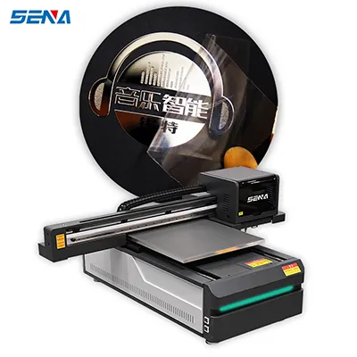 Printer UV Digital Printer Jet Datar SENA dengan Printhead Ricoh G5i 6090 Printer Datar UV